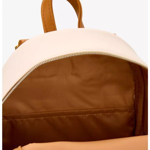 Loungefly Disney Little Mermaid Mini Backpack Ariel Portrait Floral Bag - Picture 4 of 4